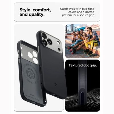 7. Etui Spigen Nano Pop MagSafe na iPhone 18 Pro Max / 17 Pro Max - czarne