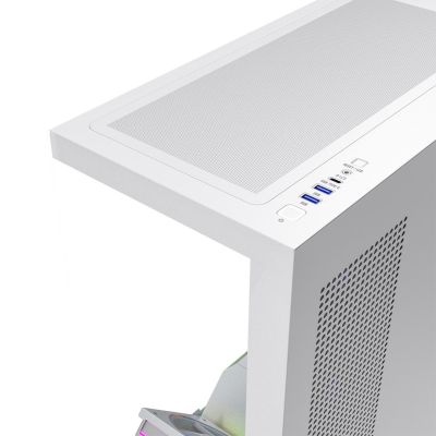 13. MODECOM OBUDOWA VOLCANO STELLAR PLUS ARGB MIDI 8F WHITE