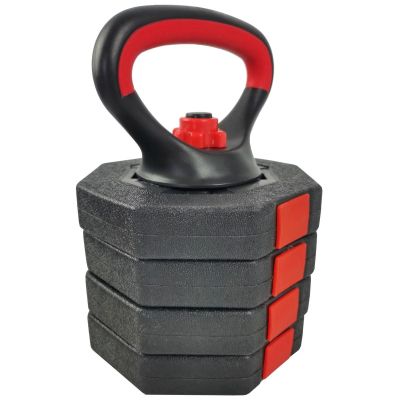 32. HANTLA KOMPOZYTOWA KETTLEBELL PRZYRZĄD DO POMPEK 3W1 10KG EB FIT