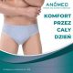 6. BIELIZNA JEDNORAZOWA MĘSKA ANOMEO (BAWEŁNIANA) XXL - 6SZT