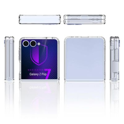 4. Etui 3mk Armor Case na Samsung Galaxy Z Flip 7 - przezroczyste