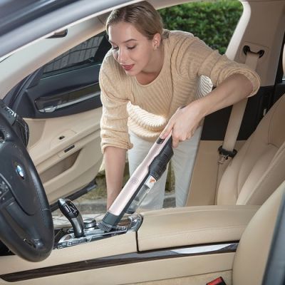 16. Black & Decker DVC320BRG odkurzacz przenośny Złoto różowe Bez worka