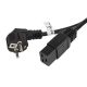 LANBERG KABEL ZASILAJĄCY DO SERWERA CEE 7/7 -> C19 ,16A, 1.8M