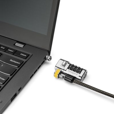 6. Kensington Blokada ClickSave do laptopa, 3 w 1, z zamkiem szyfrowym
