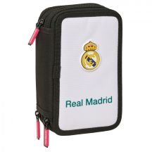 Real Madryt piórnik z wyposażeniem triple filled pencil case 37 pcs 412654857