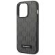 6. Etui Karl Lagerfeld Saffiano Mono Metal Logo na iPhone 14 Pro Max 6,7" - szare