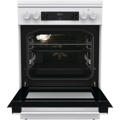 2. Kuchnia gazowo-elektryczna GORENJE GKS6C71WF 60 cm | AirFry | ExtraSteam | FrozenBake | biały