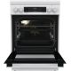 2. Kuchnia gazowo-elektryczna GORENJE GKS6C71WF 60 cm | AirFry | ExtraSteam | FrozenBake | biały