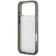 7. Etui Karl Lagerfeld IML Glitter Karl&Choupette Heads Logo MagSafe na iPhone 17 Pro Max - czarne