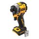 3. Zakrętarka akumulatorowa udarowa DEWALT DCF850NT-XJ klucz udarowy 1/4" 18V Czarny, Żółty