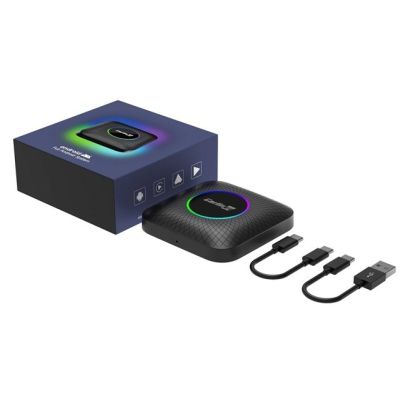 8. Adapter CARLINKIT TBOX Ambient 8GB+128GB Android 13- 8G/128G Carplay I Android Auto czarny