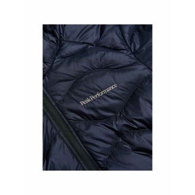3. Kurtka puchowa damska Peak Performance Helium Down Hood Jacket - black rozmiar: xs