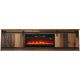 Szafka RTV GRANERO+kominek 200x56,7x35 old wood