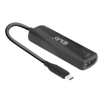 CLUB3D CAC-1588 adapter kablowy 0,17 m USB Type-C HDMI Czarny