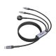 5. UNITEK KABEL USB-C 3W1 USB-C + LIGHTNING + AW, PD 100W 480 MBPS 1,2M
