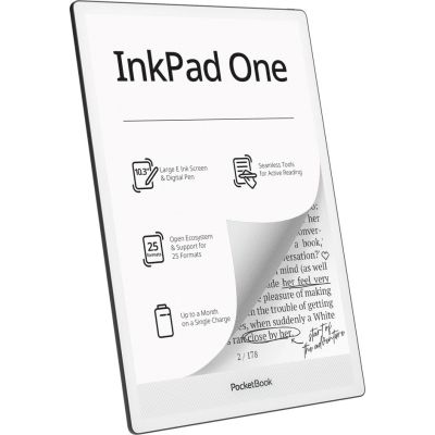 2. Czytnik Ebook PocketBook InkPad One 1030 10,3"  E-ink Mobius 32GB Wi-Fi Matte Black
