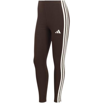 2. Legginsy damskie adidas Essentials 3-Stripes brązowe KS6286