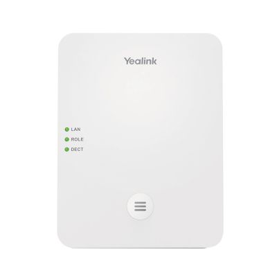 4. Yealink W80DM stacja bazowa DECT Biały