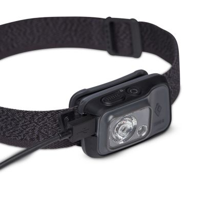 5. Latarka czołowa Black Diamond COSMO 350-R HEADLAMP GRAPHITE