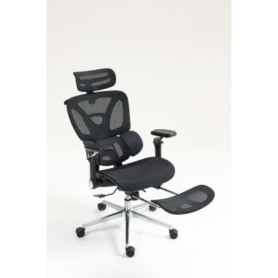 57. Activejet Fotel biurowy Ergonomiczny YK848 czarny