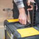 13. Stanley Essential Twarda kaseta na narzędzie Plastik Szary, Żółty