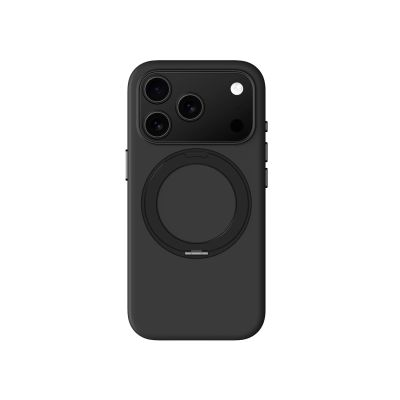 2. Etui AMAZINGTHING Cloudie na iPhone 17 Pro Max z podstawką - czarne