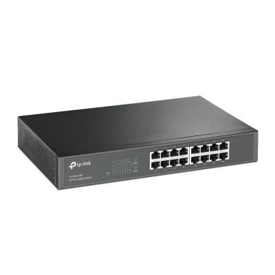 2. TP-Link TL-SG1016D(UN) przełącznik sieciowy Nie zarządzany L2 Gigabit Ethernet (10/100/1000) Czarny