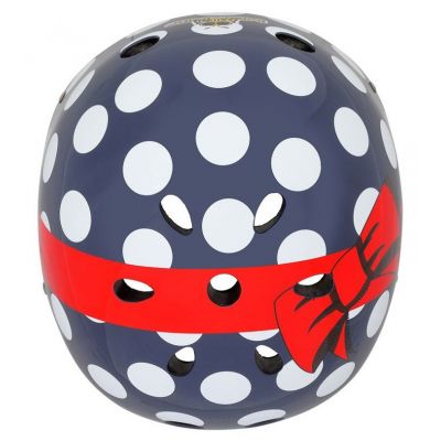 4. HORNIT-kask dziecięcy Polka Dot Medium / 53-58 cm