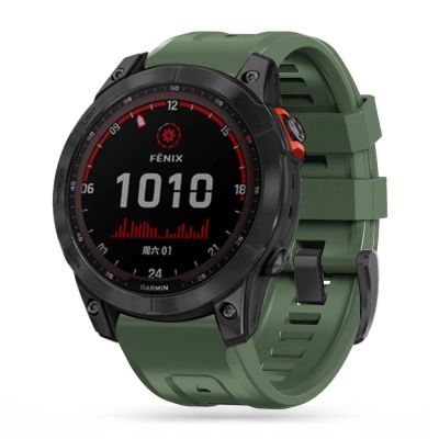 2. Pasek Tech-Protect IconBand na Garmin Fenix 5 / 6 / 6 Pro / 7 - zielony