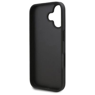 7. Etui Karl Lagerfeld Cardslots Monogram na iPhone 16 - czarne