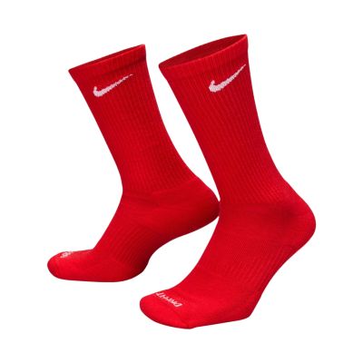 2. Skarpety Nike Everyday Plus Cushioned 3 pary czerwone, białe, granatowe SX6888 996