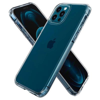 12. Etui Spigen Ultra Hybrid na iPhone 12 / iPhone 12 Pro - przezroczyste