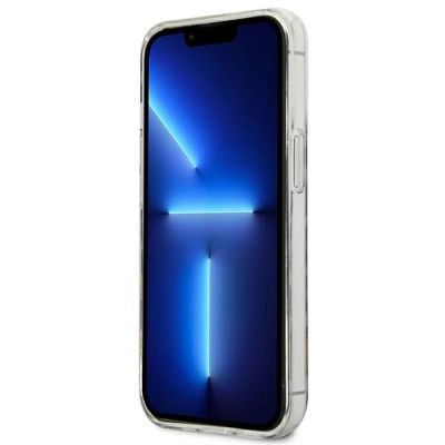 5. Etui Guess Leopard na iPhone 13 Pro / iPhone 13 - brązowe