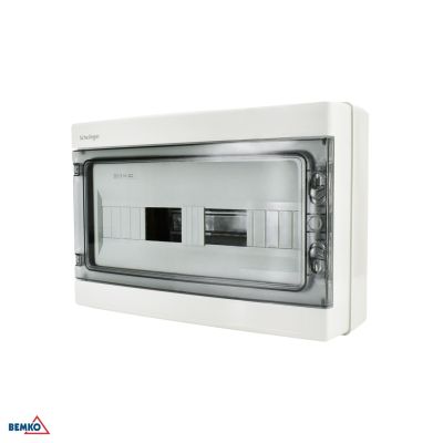 Rozdzielnica natynkowa hermetyczna IP65 ZACISKI 24N+24PE 2x12P