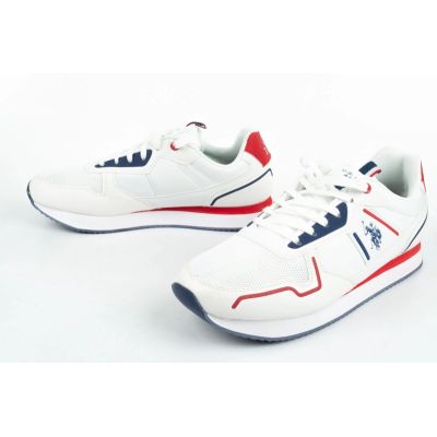 19. Buty sportowe U.S. Polo ASSN. M NOBIL004-WHI