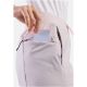 Spodnie przeciwwiatrowe damskie Odlo ZEROWEIGHT PRO WINDPROOF WARM Pants regular length różowe
