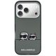 3. Etui Karl Lagerfeld IML Karl & Choupette Peekaboo Logo MagSafe na iPhone 17 Pro - czarne