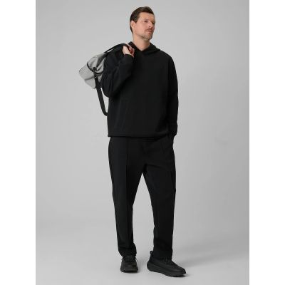 5. Bluza dresowa regular z kapturem męska 4F 4FRSS26TSWSM2793-20S