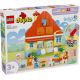 7. LEGO DUPLO Bluey 10459 Dom rodzinny Blue z grą pamięciową