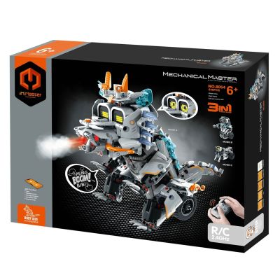 10. Zestaw robotów programowanych 3w1 408 elementów