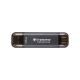 4. Transcend ESD310C Technologia Thunderbolt 128 GB USB Type-A / USB Type-C USB 3.2 Gen 2x2 Czarny