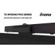 23. iiyama TE6513A-B2AG signage display Interaktywny płaski panel 163,8 cm (64.5") Wi-Fi 500 cd/m2 4K Ultra HD Czarny Ekran dotykowy Procesor wbudowany Android 24/7