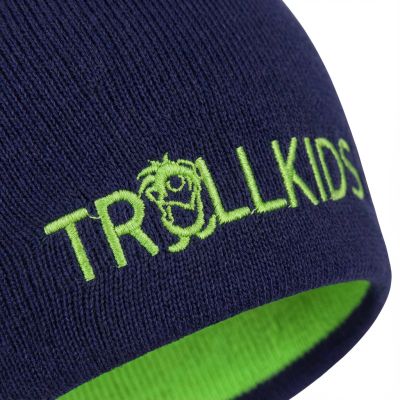 3. Czapka zimowa dziecięca Trollkids Kids Troll Beanie dzianinowa dziewczęca/chłopięca zielona (920-100)