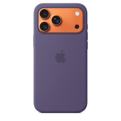 4. Silikonowe etui Apple iPhone 17 Pro Max z MagSafe (Misty Purple)