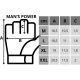 14. RĘKAWICE FITNESS MAN'S POWER R.XL ENERO FIT