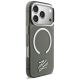 4. Etui Karl Lagerfeld IML KL Script Logo MagSafe na iPhone 17 Pro - czarne