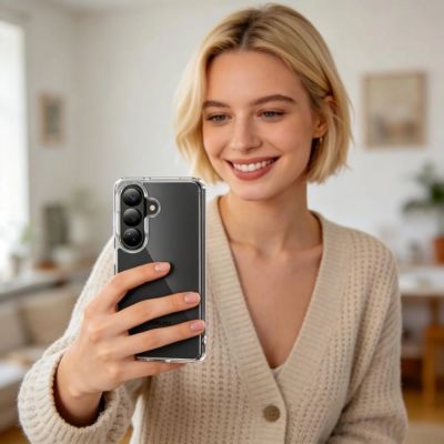 8. Etui Tech-Protect FlexAir Hybrid na Samsung Galaxy S26+ - przezroczyste