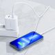 12. Acefast ładowarka sieciowa USB Typ C / USB 20W, PPS, PD, QC 3.0, AFC, FCP biały (A25 white)
