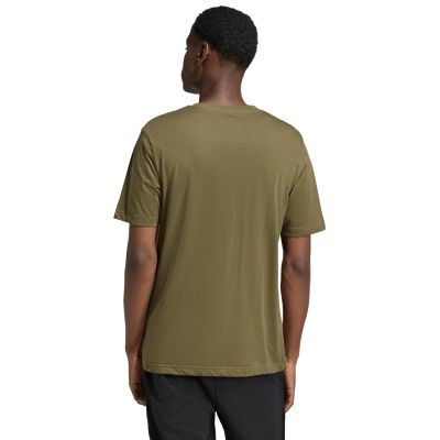 3. Koszulka męska adidas Camo Explorer Graphic oliwkowa JZ7502