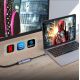 7. UNITEK V1416B adapter kablowy 0,15 m USB Type-C HDMI Szary